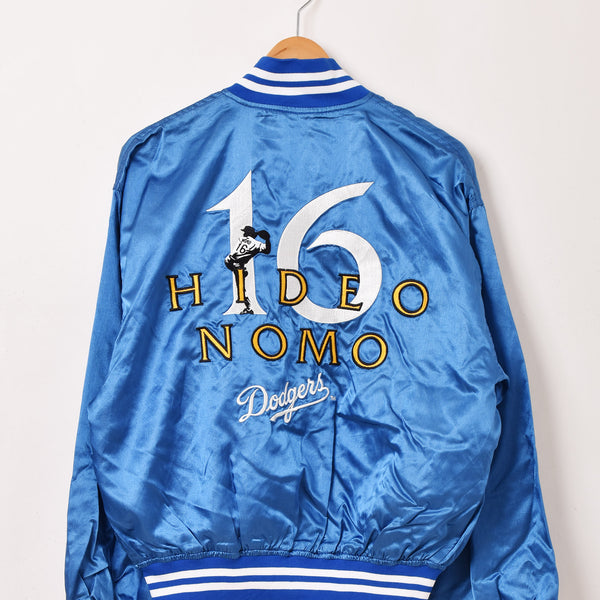 Los Angeles Dodgers NOMO HIDEO スタジアムジャケット – 古着屋Top of