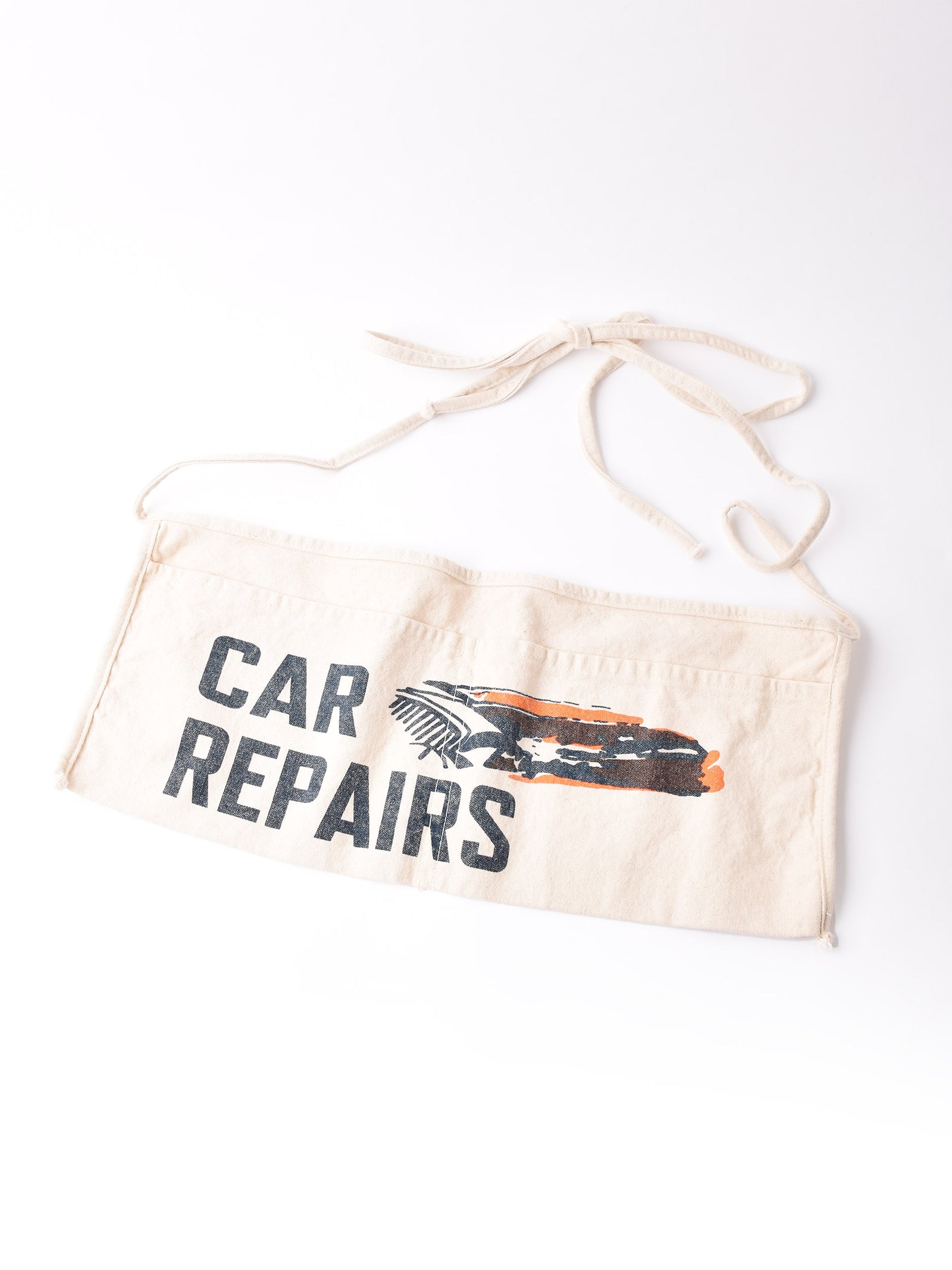 プリント ワークエプロン 「CAR REPAIRS」 – 古着屋Top of the Hillの