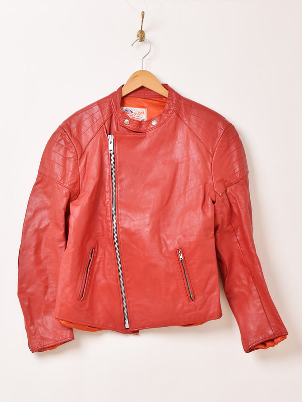 70's ”RIVETTS CHAMPION” Motorcycle Jacket