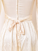 Made In USA 70's GUNNE SAX 長袖 レース ロングドレス