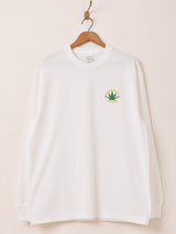 【2色展開】 ワンポイント ロングスリーブTシャツ「HIGHER VIBES」