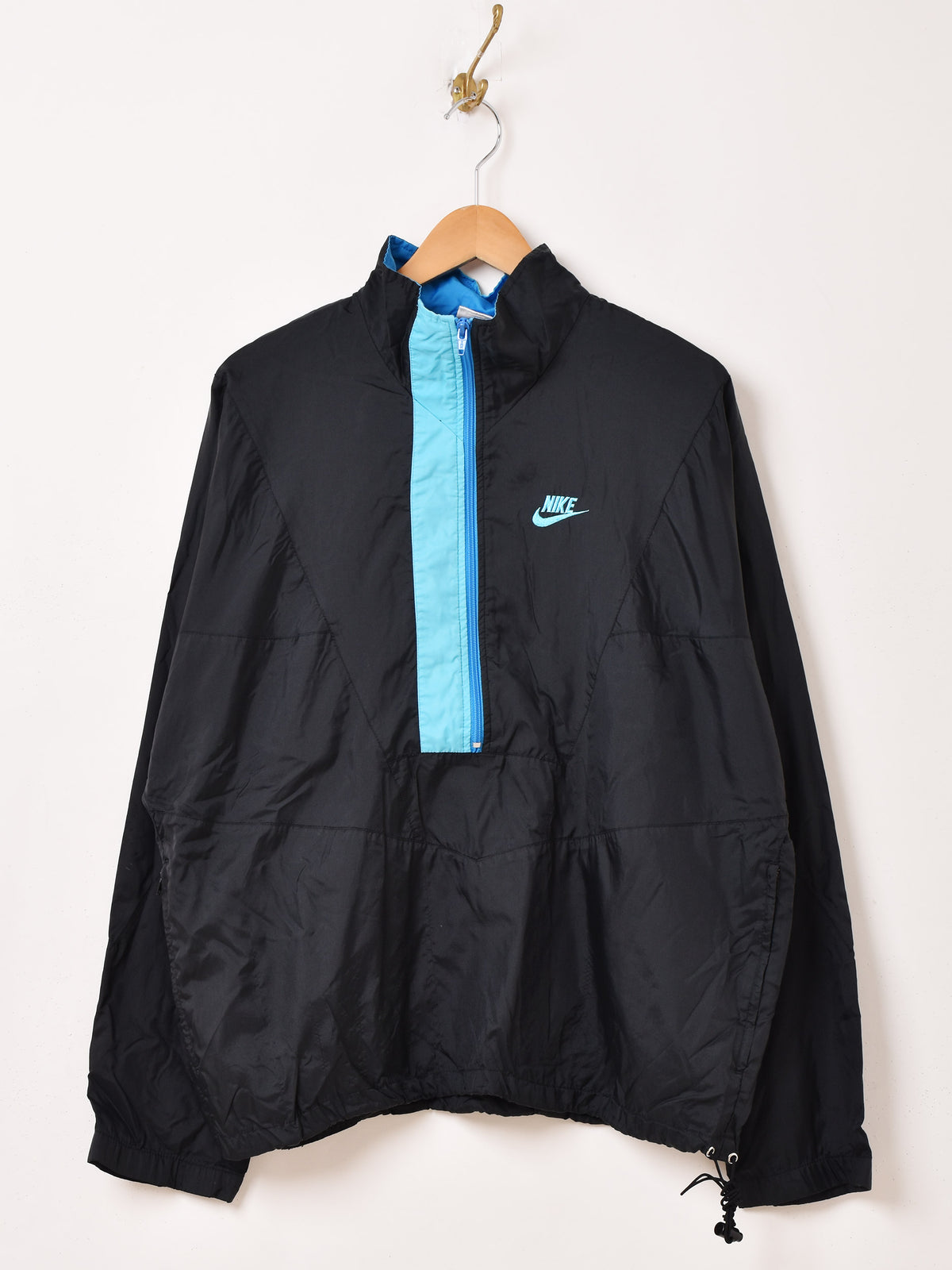 NIKE　ナイロンジャケット　プルオーバー　ジップ無しウィンドブレーカー NIKE - 80s ナイキ ナイロン ジャケット メンズ レディース S