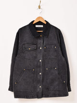 【2色展開】Elcamino カバーオール デニムジャケット