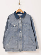 【2色展開】Elcamino カバーオール デニムジャケット