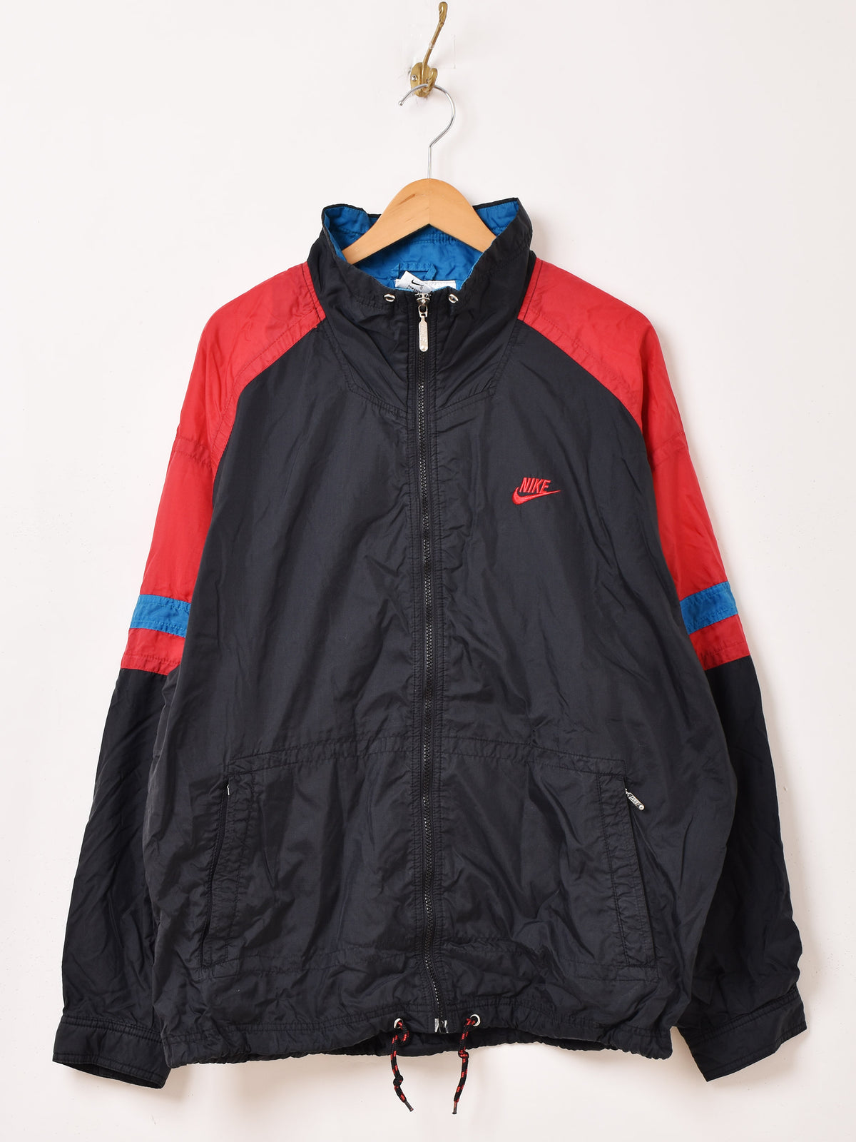NIKE　ウィンドブレーカー　ナイロンジャケット　アイボリー　レッド　ブラック 楽天市場】【マラソン26h限定10%OFFクーポン&P5倍】 90s ナイキ