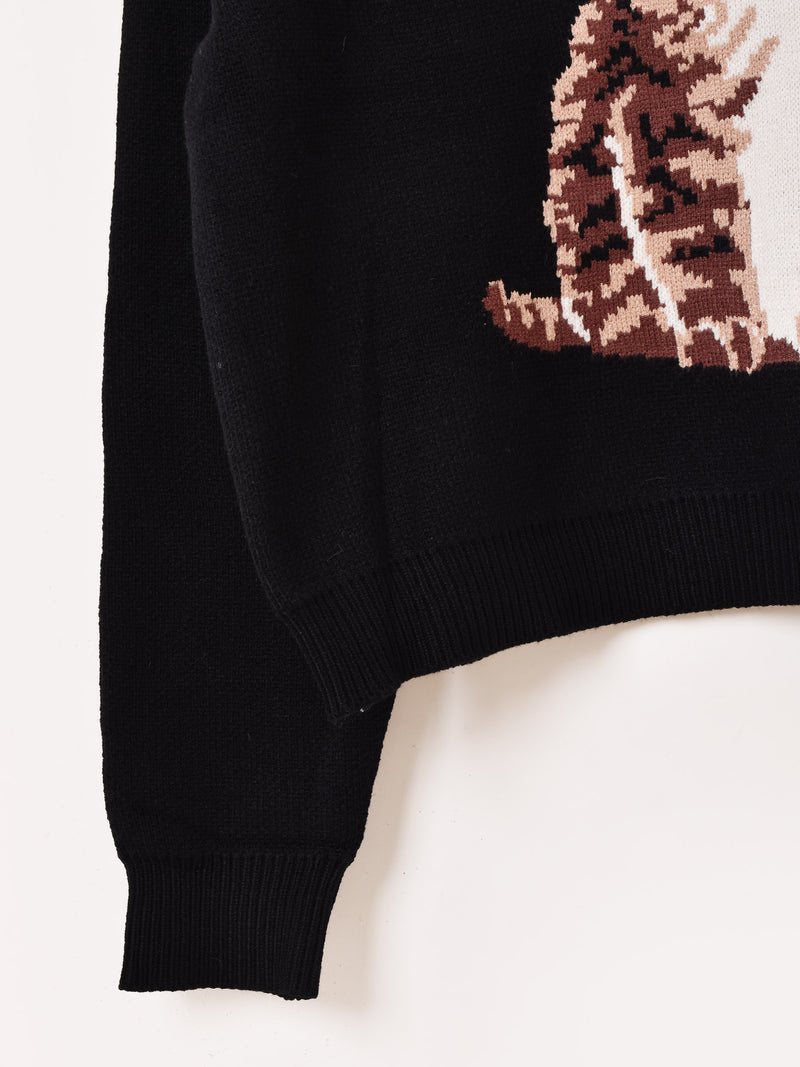 2色展開】Meridian ネコ セーター – 古着屋Top of the Hillのネット