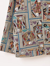 【2色展開】Elcamino トランプ柄 ゴブラン織り ジャケット