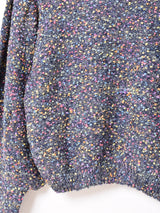 【3色展開】Elcamino カラーネップ ボリュームスリーブ セーター