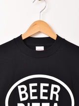 プリントTシャツ 「BEER PIZZA」