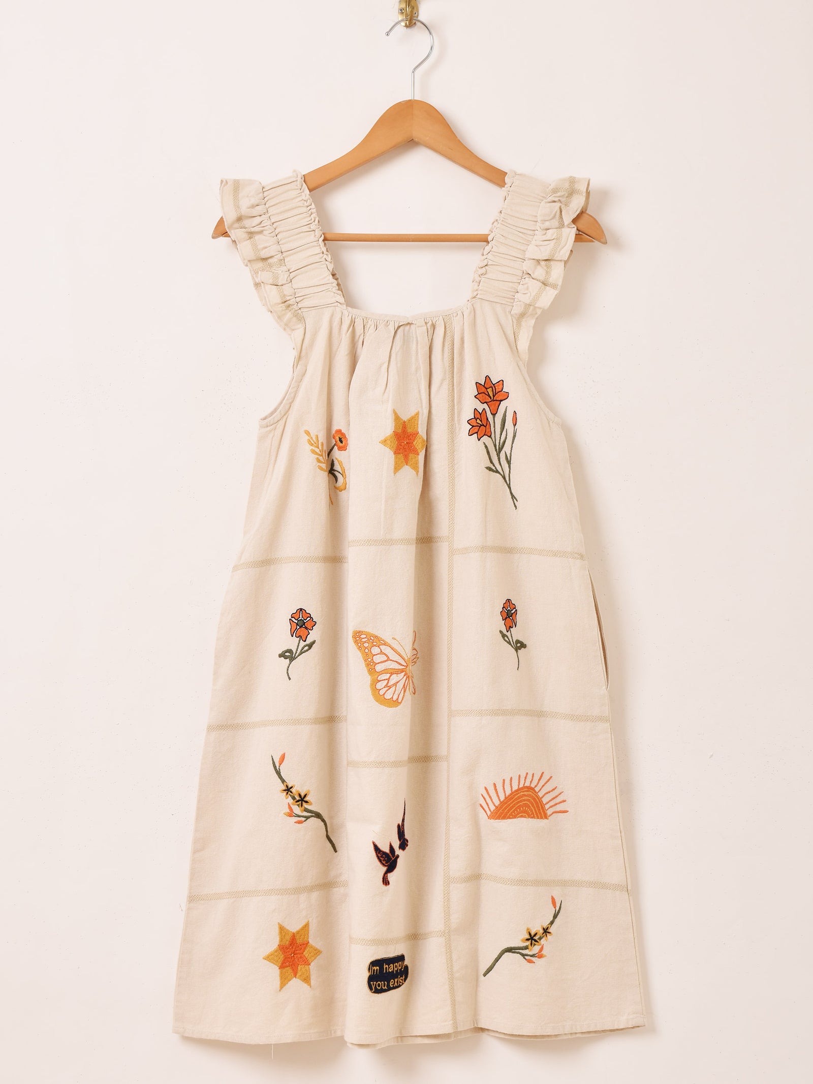 Emerald Motel パッチワーク刺繍 キャミソールワンピース – 古着屋Top