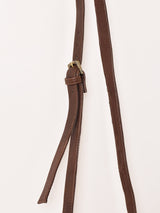 【2色展開】レザー 巾着 ショルダーバッグ