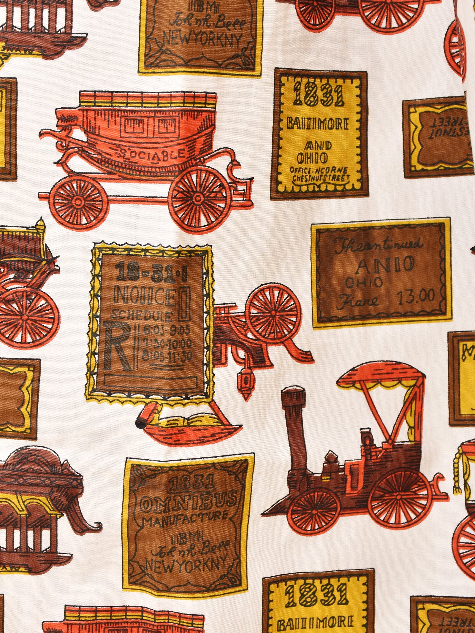 Emerald Motel 総柄 アンティークモチーフ ロングスカート – 古着屋Top