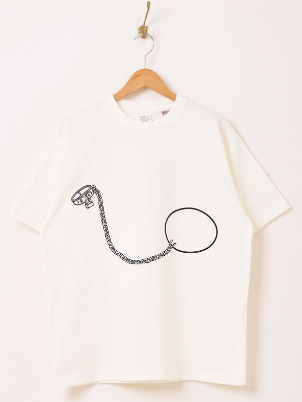 【2色展開】 プリントTシャツ「Shackles」