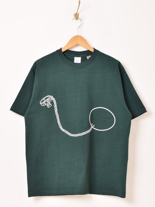 【2色展開】 プリントTシャツ「Shackles」