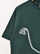 【2色展開】 プリントTシャツ「Shackles」