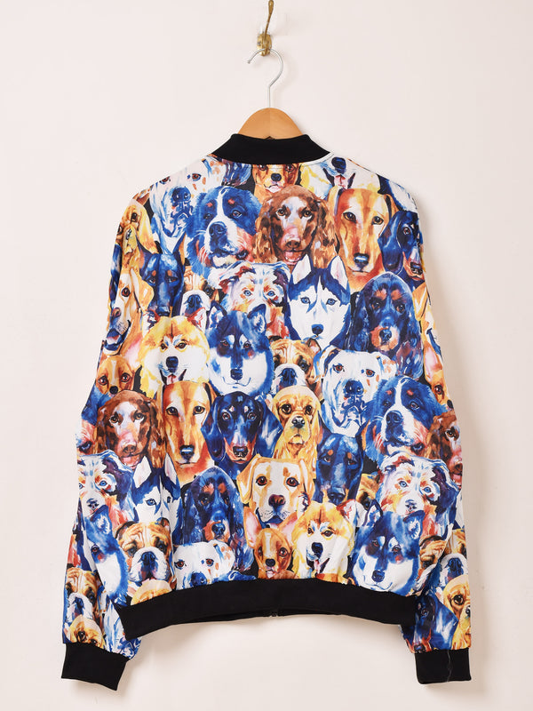 【2色展開】Backers 犬柄 ジャケット