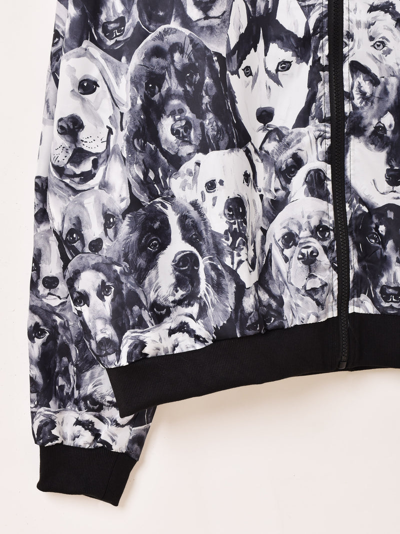【2色展開】Backers 犬柄 ジャケット