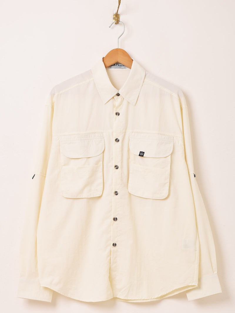 【3色展開】Backers 長袖 フィッシングシャツ
