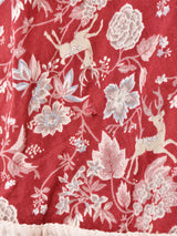 70’s ”GUNNE SAX” 花柄 長袖 ワンピース