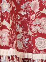 70’s ”GUNNE SAX” 花柄 長袖 ワンピース