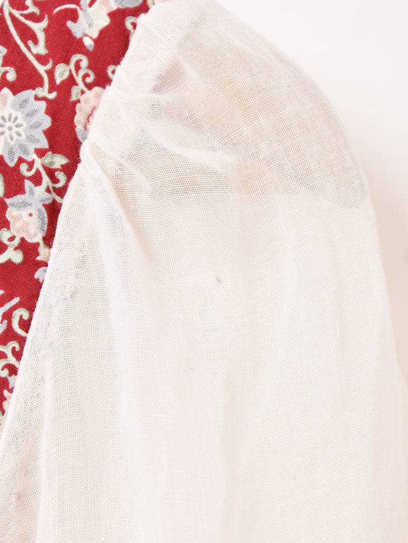 70’s ”GUNNE SAX” 花柄 長袖 ワンピース