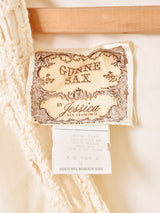 70's ”GUNNE SAX" キナリ 長袖 ワンピース