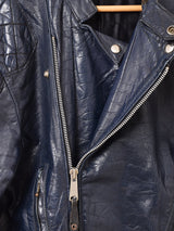 Vintage Leather Motorcycle Jacket