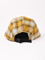 【2色展開】Made in Japan オンブレチェック柄 ジェットキャップ 「STRAYER」