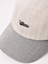 ロゴ刺繍入り キャップ「California」
