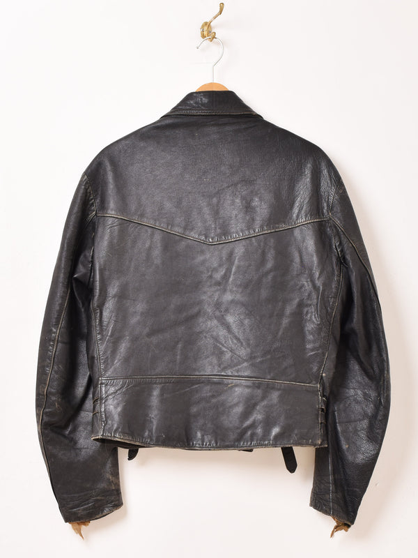 60's "GOLD TOP" Double Motorcycle Jacket