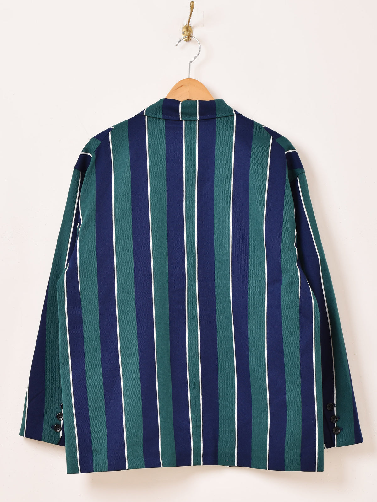 US古着【民族 ゴブラン織 刺繍 パッチワーク ジャケット】メンズ2XL ブルゾン アウター HOOK- パッチワーク柄幾何学模様 ゴブラン