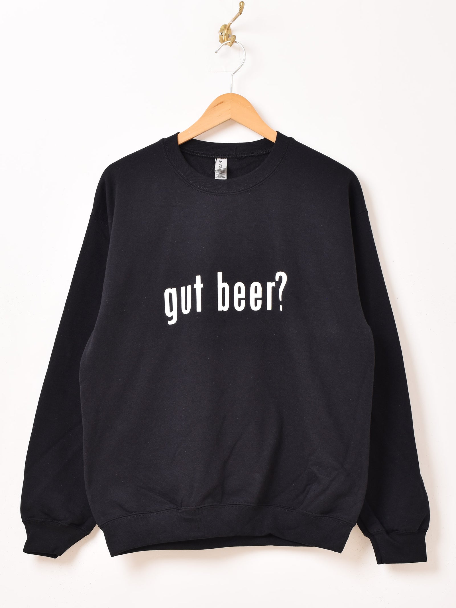 ERL★プリントコットンフリーススウェットシャツ プリント スウェットシャツ「gut beer?」 – 古着屋Top of the