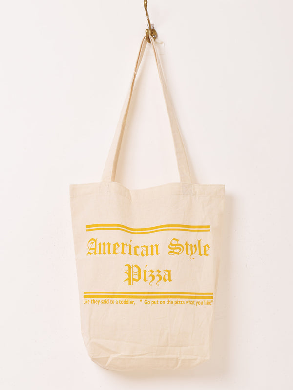 プリント トートバッグ「American Style Pizza」