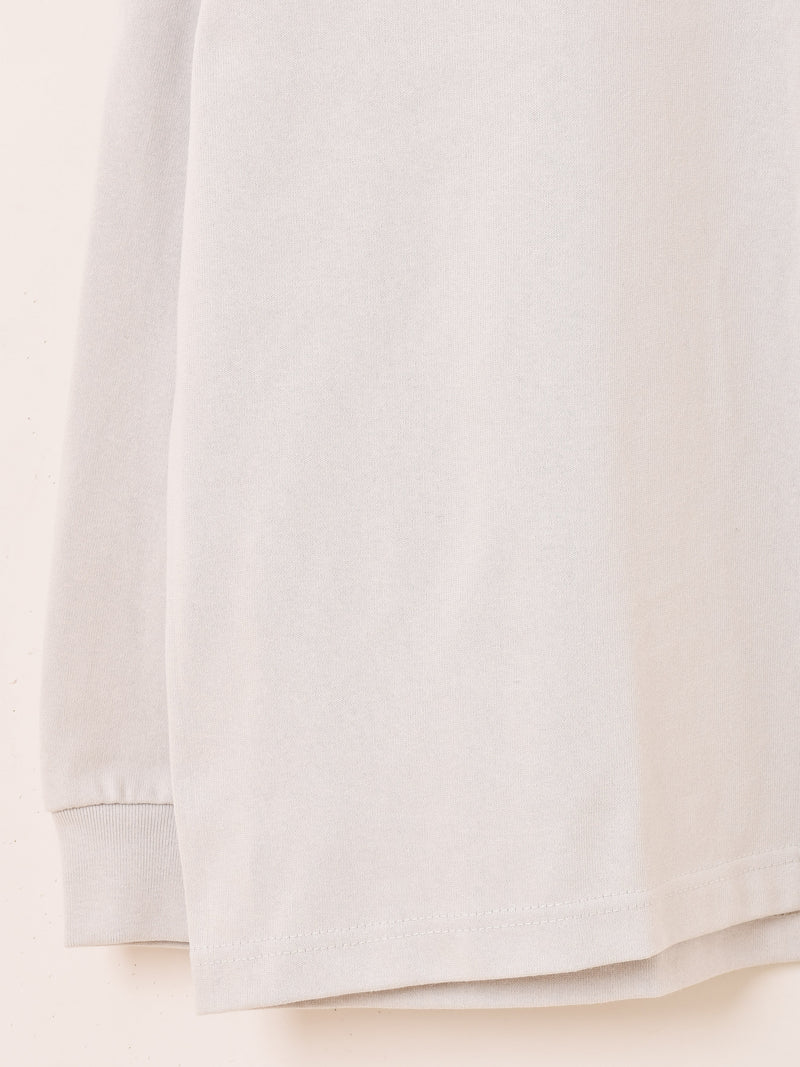 【2色展開】 プリント ロングスリーブTシャツ「LONG BEACH」
