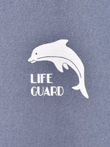 【2色展開】 プリント ヘビーオンス スウェットシャツ「LIFE GUARD」