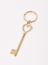 ハート 鍵 キーホルダー