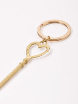 ハート 鍵 キーホルダー