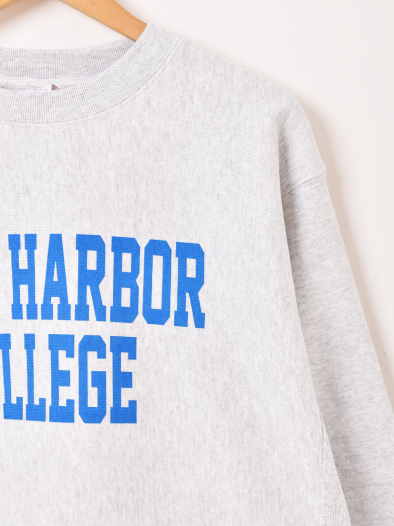 【2色展開】 プリント ヘビーオンス スウェットシャツ「DEER HARBOR COLLEGE」