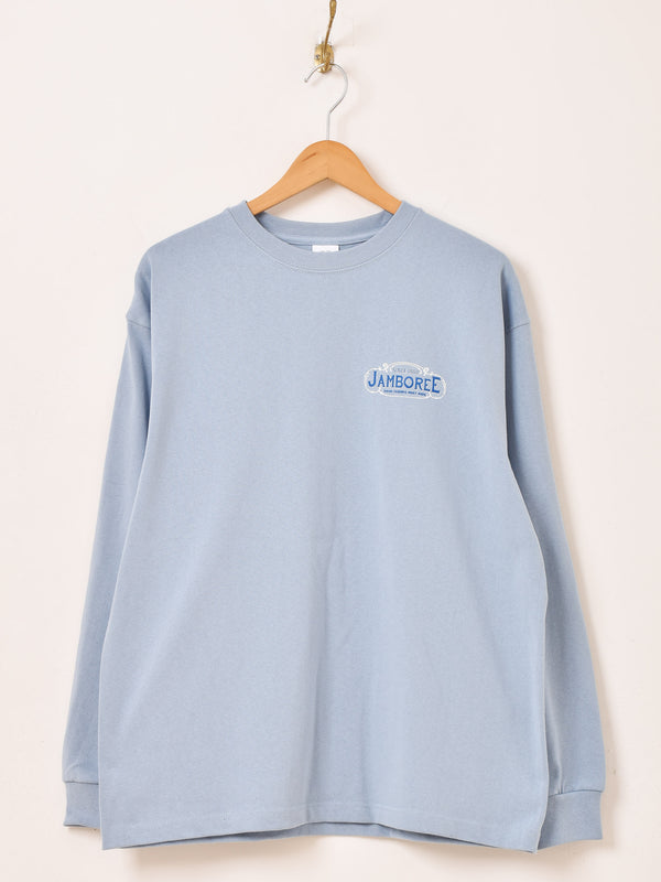 【2色展開】 プリント ロングスリーブTシャツ「JAMBOREE」