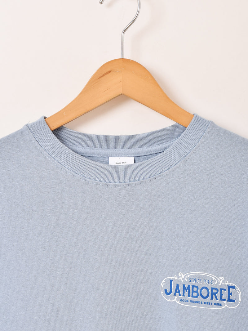 【2色展開】 プリント ロングスリーブTシャツ「JAMBOREE」