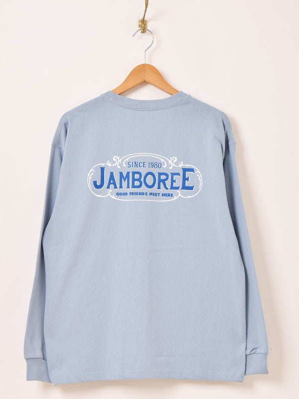 【2色展開】 プリント ロングスリーブTシャツ「JAMBOREE」