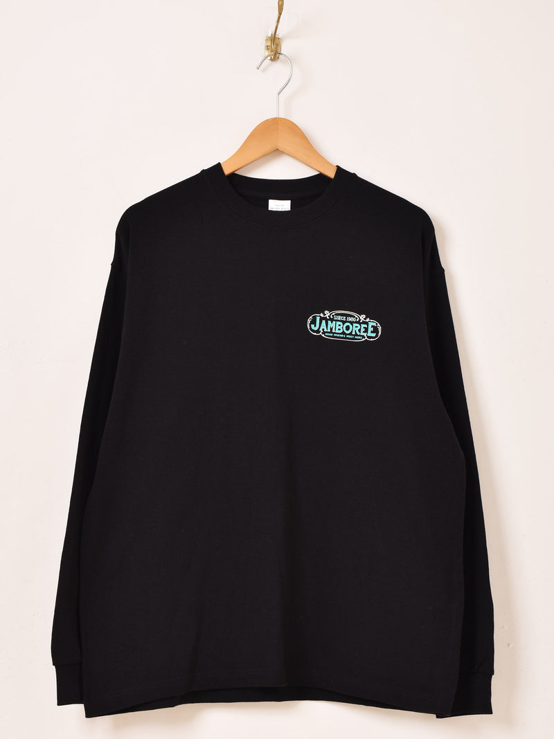 【2色展開】 プリント ロングスリーブTシャツ「JAMBOREE」
