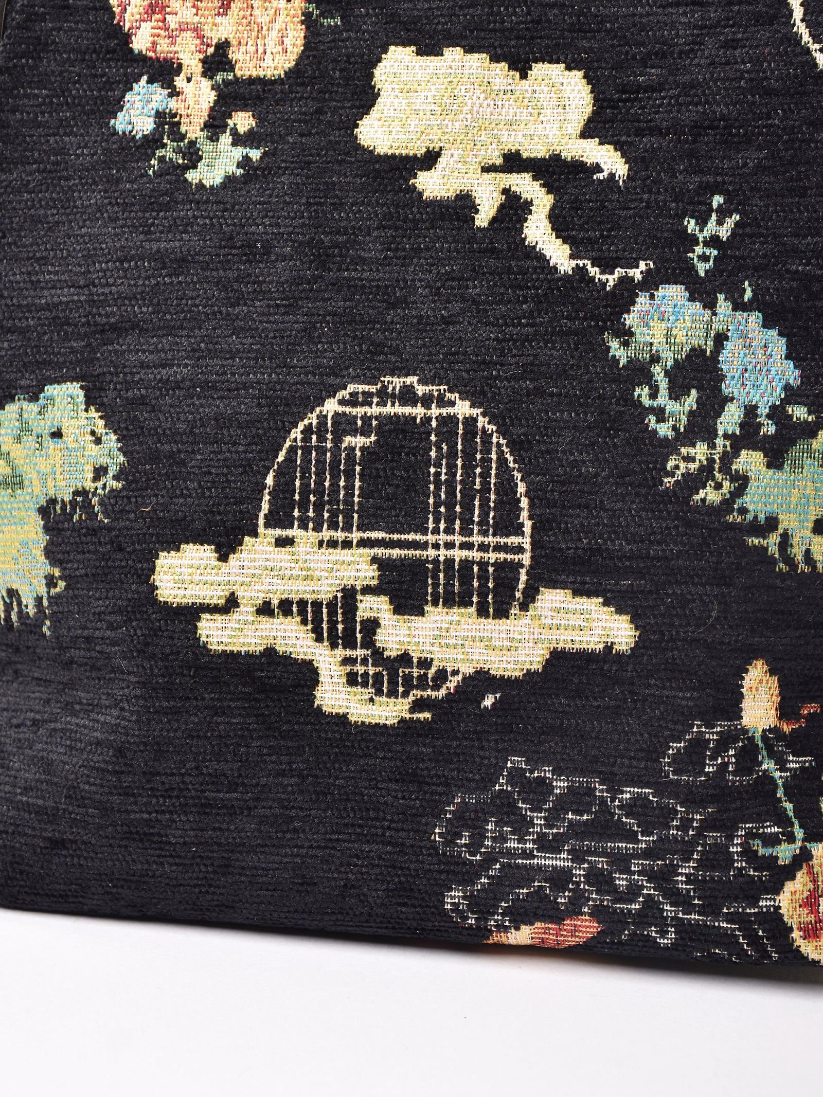 2色展開】総柄 がま口 チェーン バッグ – 古着屋Top of the Hillの