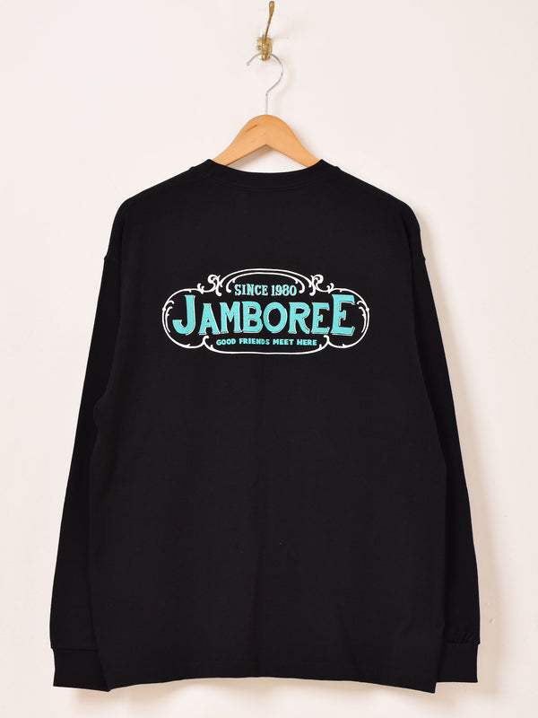 【2色展開】 プリント ロングスリーブTシャツ「JAMBOREE」