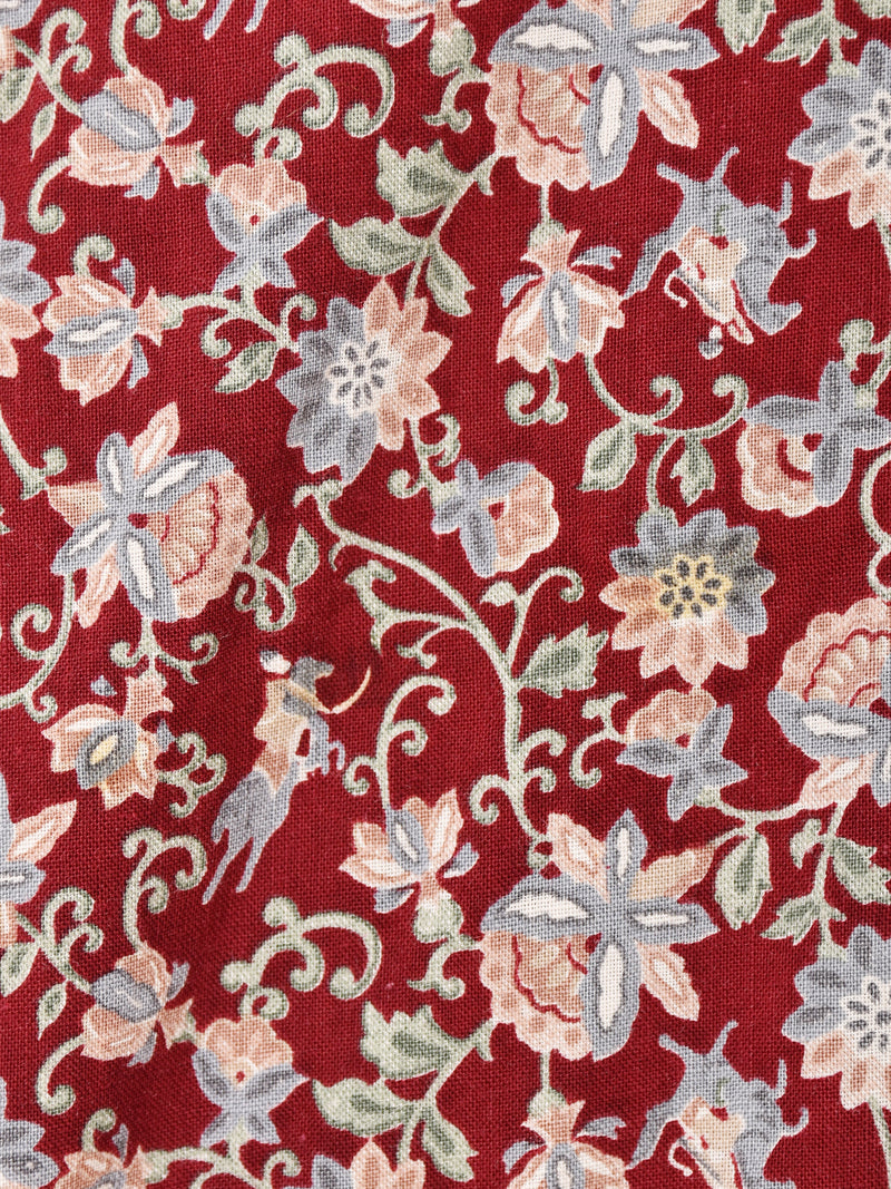 70’s ”GUNNE SAX” 花柄 長袖 ワンピース
