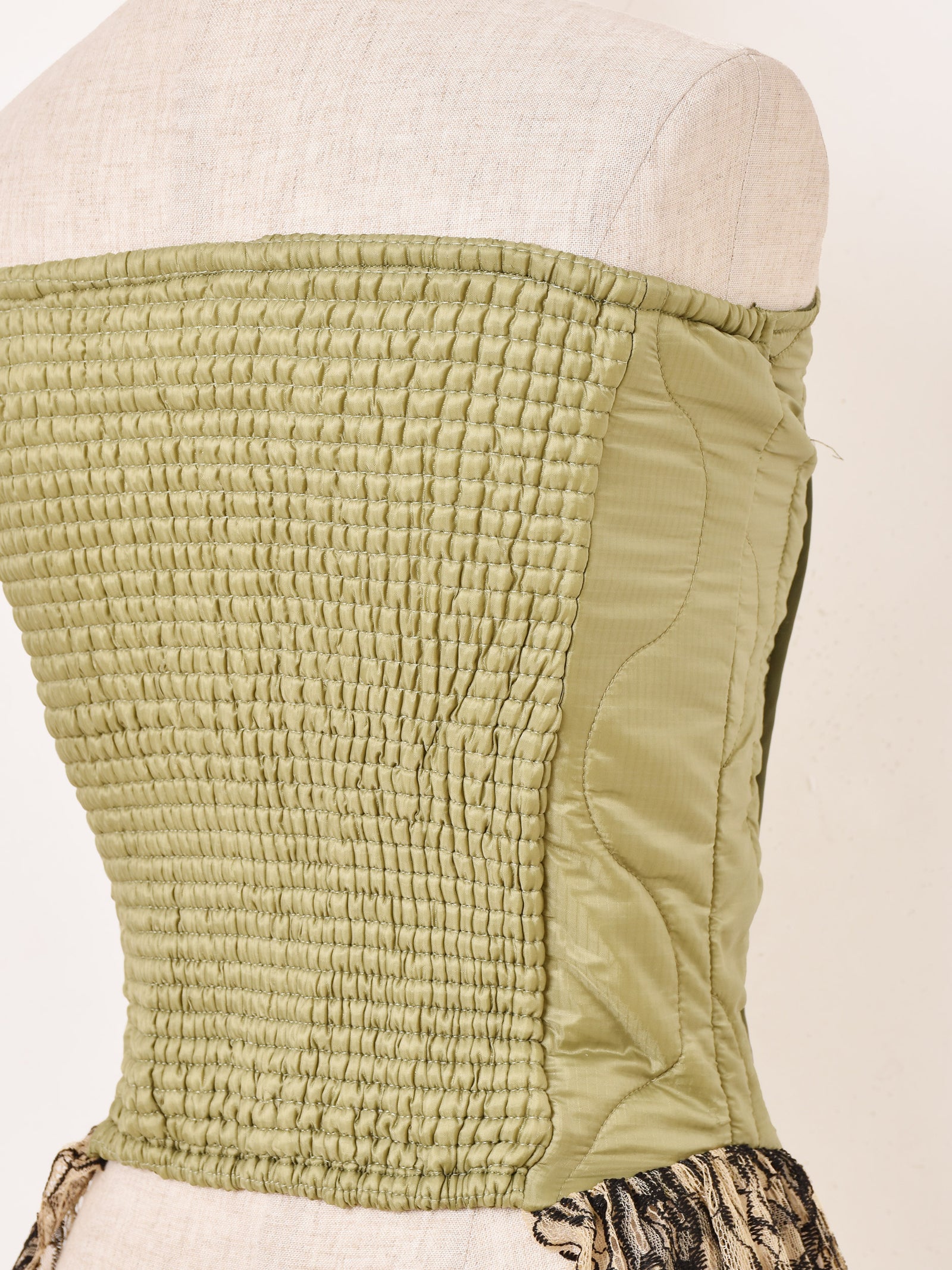 2色展開】 ミリタリーデザイン コルセット ビスチェ – 古着屋Top of