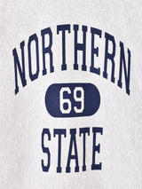 【2色展開】 プリント ヘビーオンス スウェットシャツ「NORTHERN STATE」