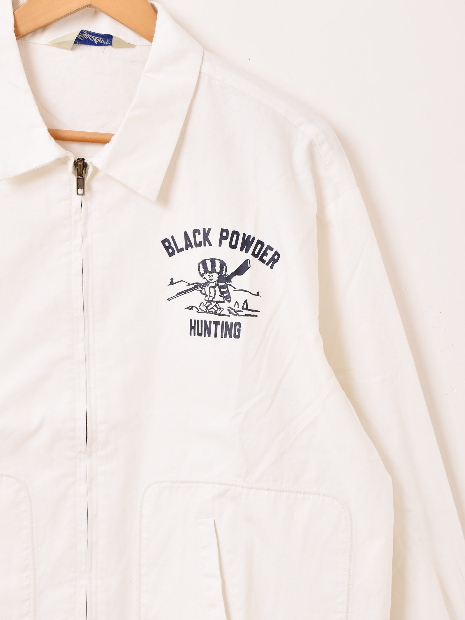 ドリス　厚手　コットンジャケット 3色展開】Backers コットン ドリズラージャケット「BLACK POWDER