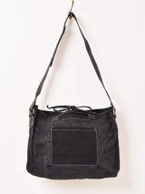 【2色展開】ワックスドコットン ショルダーバッグ