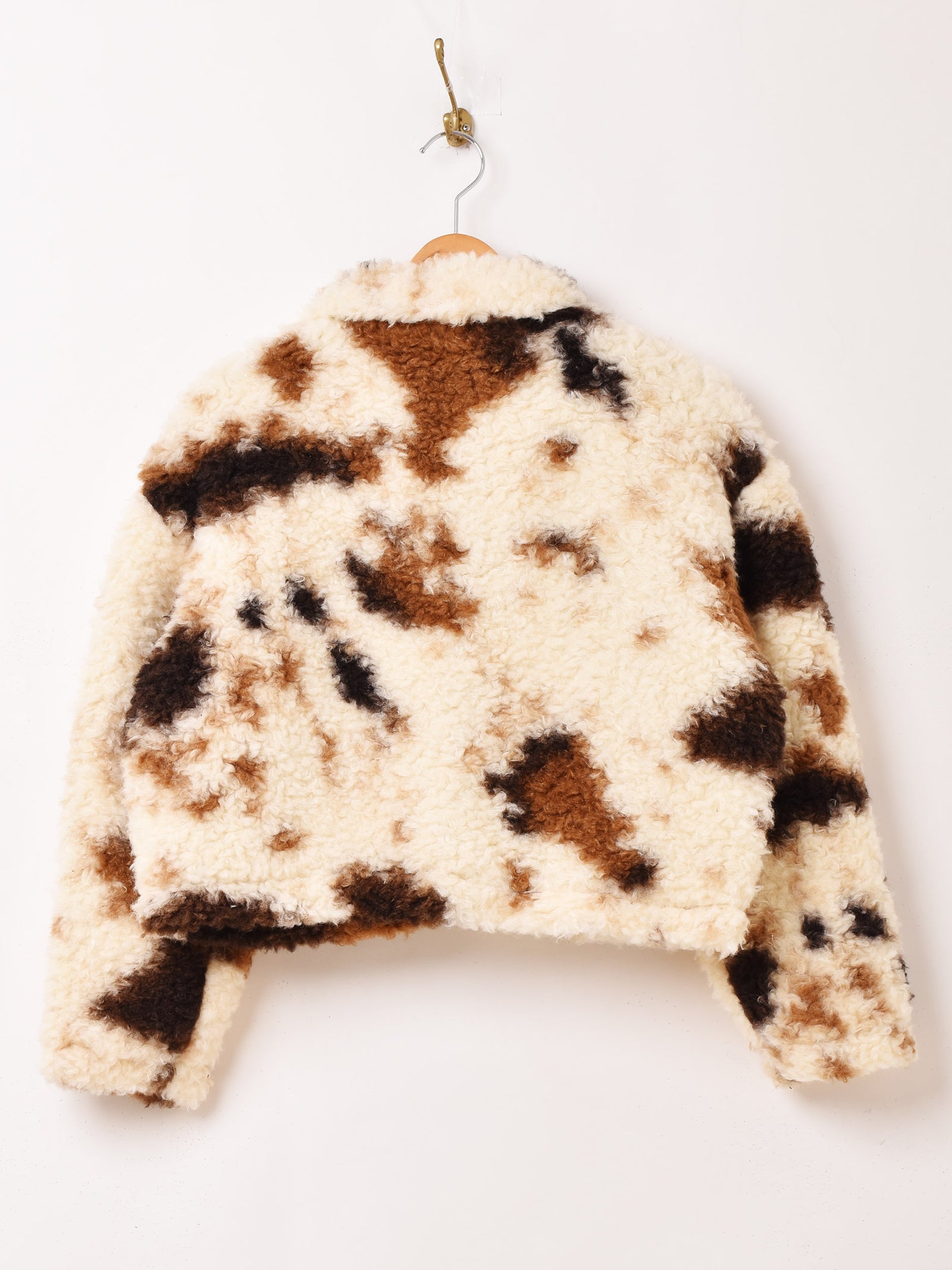 スペシャル HbarC アニマル柄フェイクファーシャツ ジャケット